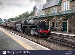 Steam Train at Station